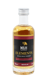 M&amp;H Elements Single Malt Whisky - Sherry Cask - 46% - 5cl