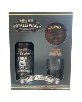 Douglas Laing&#039;s Scallywag Small Batch Speyside Blended Malt Giftpack 46% 70cl