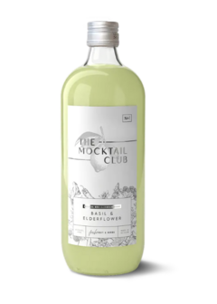 The Mocktail Club N&deg;1 Basil &amp; Elderflower - 0% - 100cl