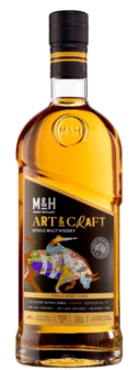 M&amp;H Art &amp; Craft Single Malt Whisky - Tokaji Wine Casks - 52% - 70cl