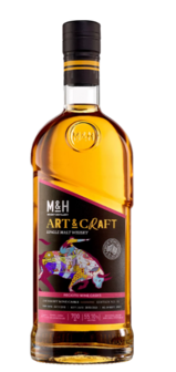 M&amp;H Art &amp; Craft Single Malt Whisky - Recioto Wine Casks - 55,1% - 70cl