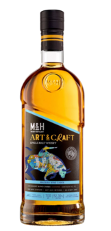 M&amp;H Art &amp; Craft Single Malt Whisky - Madeira Casks - 52,3% - 70cl