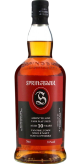 Springbank 10y - Amontillado Cask matured - 55% - 70cl