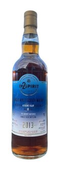 In2Spirit - Secret Islay Distillery 10y - 2013- PX-Sherry finish - 51,2% - 70cl