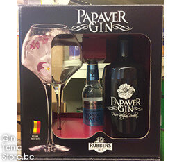 Giftpack Papaver Gin 70cl + glas &amp; tonic